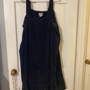 Navy blue dress